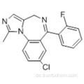 7-Chlor-5- (2-fluorphenyl) -2,3-dihydro-1H-1,4-benzodiazepin-2-methanamin CAS 59467-64-0